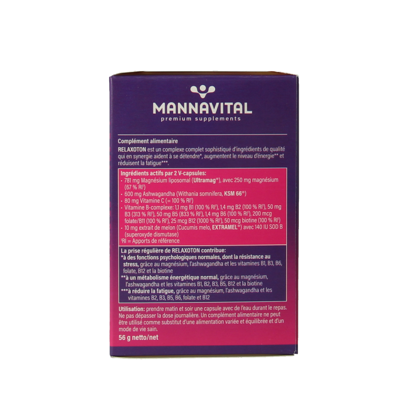 Mannavital Relaxoton 60 Tabletten