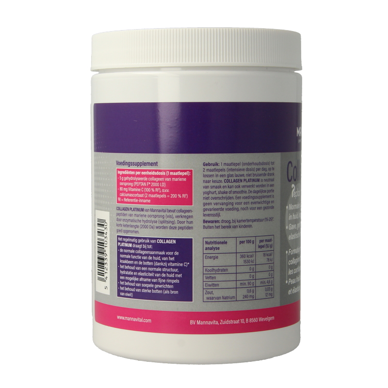 Mannavital Collagen platinum 306 Gram