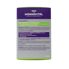Mannavital Boswellia platinum 60.00 Vegetarische capsules