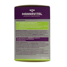 Mannavital Mariadistel platinum 60.00 Vegetarische capsules