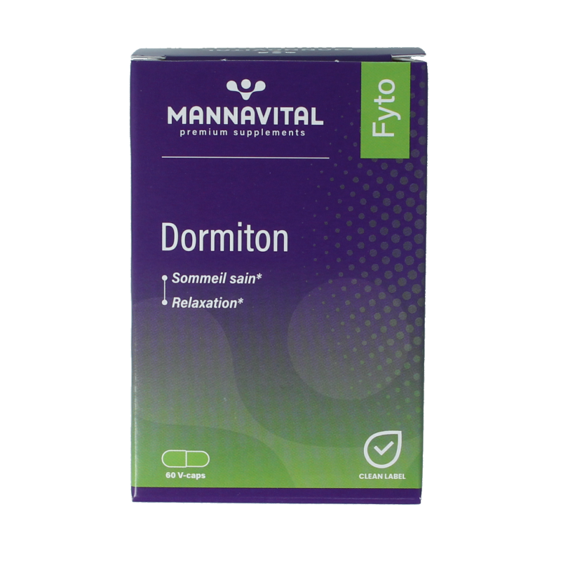 Mannavital Dormiton 60 Vegetarische capsules