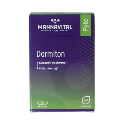 Mannavital Dormiton 60.00 Vegetarische capsules