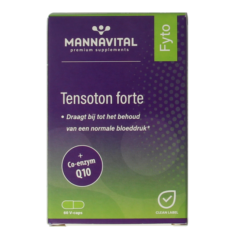 Mannavital Tensoton forte 60 Vegetarische capsules