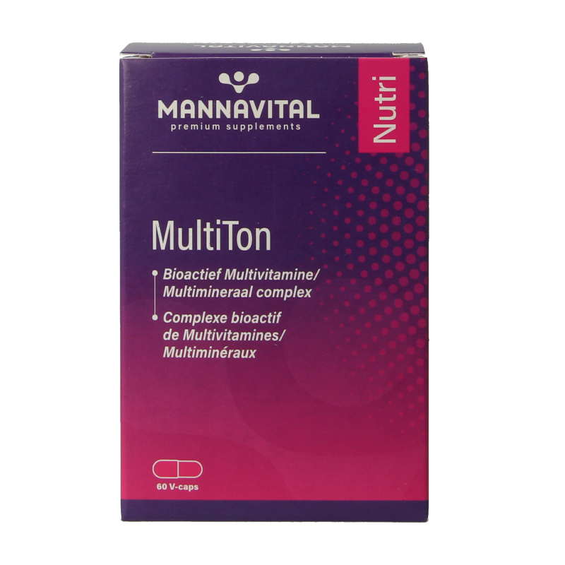 Mannavital Multiton 60 Vegetarische capsules
