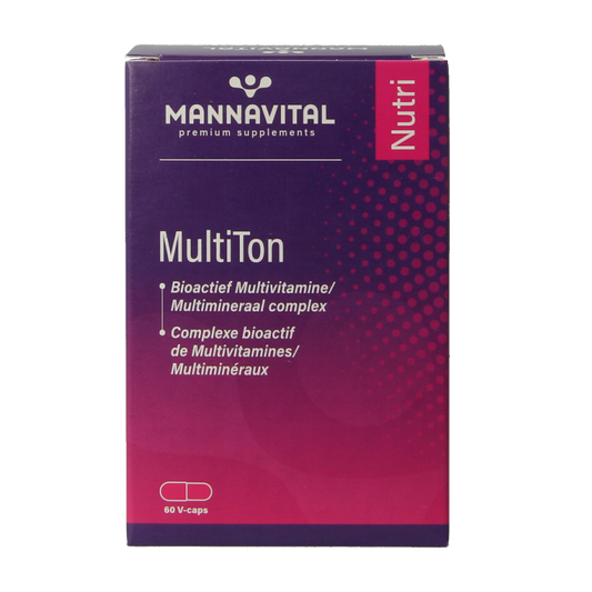 Mannavital Multiton 60 Vegetarische capsules