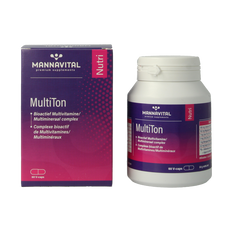 Mannavital Multiton 60 Vegetarische capsules