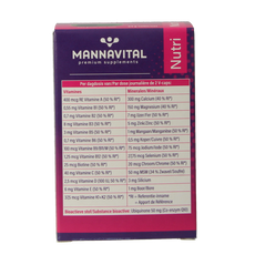 Mannavital Multiton 60 Vegetarische capsules