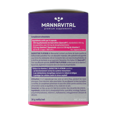 Mannavital Quercetine platinum 60.00 Vegetarische capsules