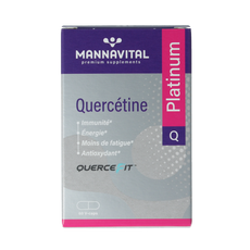 Mannavital Quercetine platinum 60.00 Vegetarische capsules