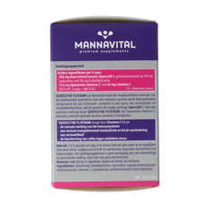 Mannavital Quercetine platinum 60.00 Vegetarische capsules