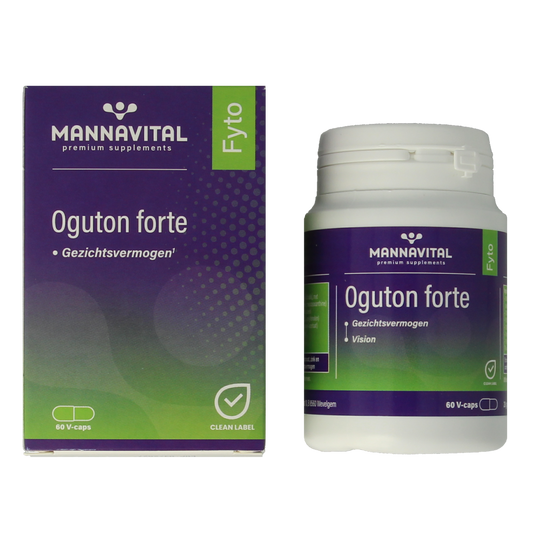 Mannavital Oguton forte 60.00 Vegetarische capsules