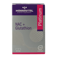 Mannavital NAC + glutathion platinum 60 Vegetarische capsules