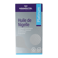 Mannavital Zwarte komijnolie platinum 120 Softgels