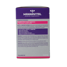 Mannavital Acetyl-L-Carnitine platinum 60.00 Vegetarische capsules