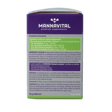 Mannavital Berberine platinum 60.00 Vegetarische capsules