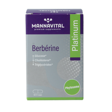 Mannavital Berberine platinum 60.00 Vegetarische capsules