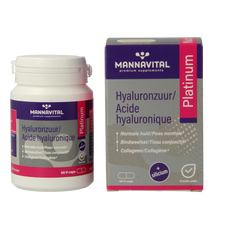 Mannavital Hyaluronzuur platinum 60 Capsules