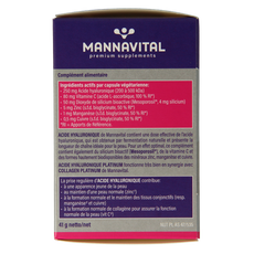 Mannavital Hyaluronzuur platinum 60 Capsules