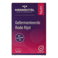 Mannavital Gefermenteerde rode rijst 60.00 Vegetarische capsules