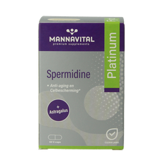 Mannavital Spermidine platinum 60.00 Vegetarische capsules