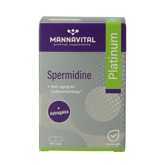 Mannavital Spermidine platinum 60.00 Vegetarische capsules