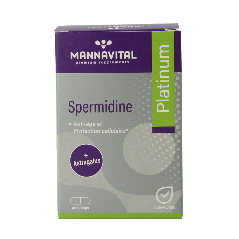 Mannavital Spermidine platinum 60 Vegetarische capsules