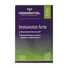Mannavital Immunoton forte 60.00 Vegetarische capsules