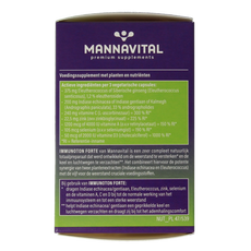 Mannavital Immunoton forte 60.00 Vegetarische capsules