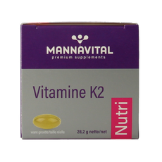 Mannavital Vitamine K2 60.00 Vegetarische capsules