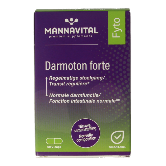 Mannavital Darmoton forte 60 Vegetarische capsules