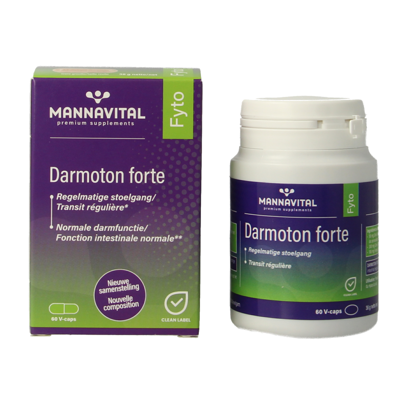 Mannavital Darmoton forte 60 Vegetarische capsules