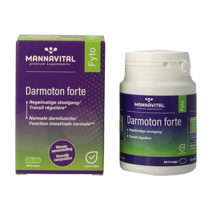 Mannavital Darmoton forte 60 Vegetarische capsules
