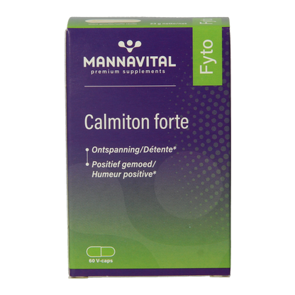 Mannavital Calmiton 60.00 Vegetarische capsules