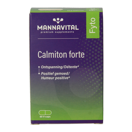 Mannavital Calmiton 60.00 Vegetarische capsules