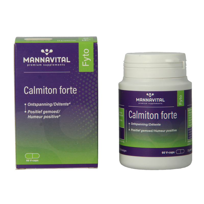 Mannavital Calmiton 60 Vegetarische capsules
