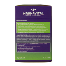 Mannavital Calmiton 60.00 Vegetarische capsules