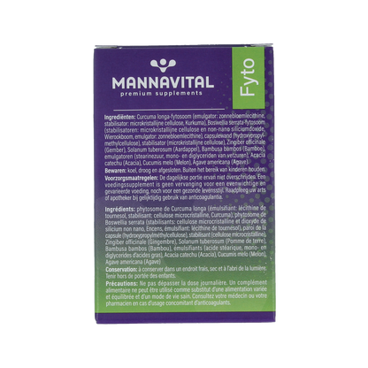 Mannavital Adouciton 60.00 Vegetarische capsules