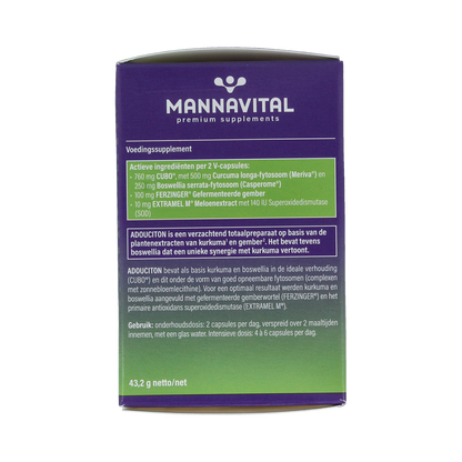 Mannavital Adouciton 60.00 Vegetarische capsules