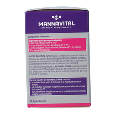 Mannavita Biotine platinum 60.00 Vegetarische capsules