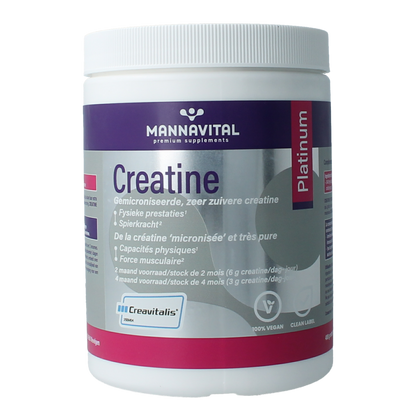 Mannavital Creatine platinum 408.00 Gram