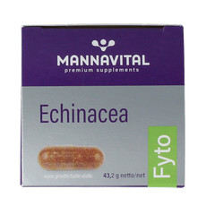 Mannavital Echinacea platinum 60.00 Vegetarische capsules