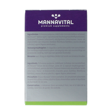 Mannavital Echinacea platinum 60.00 Vegetarische capsules