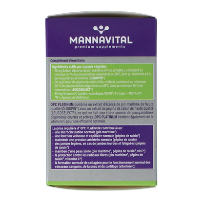 Mannavital OPC platinum 60.00 Vegetarische capsules