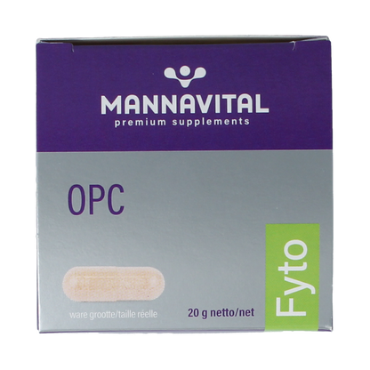 Mannavital OPC platinum 60.00 Vegetarische capsules