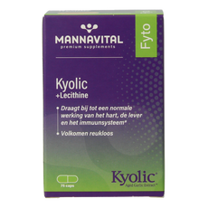 Mannavital Kyolic + lecithine 75.00 Capsules