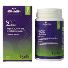 Mannavital Kyolic + lecithine 200 Capsules