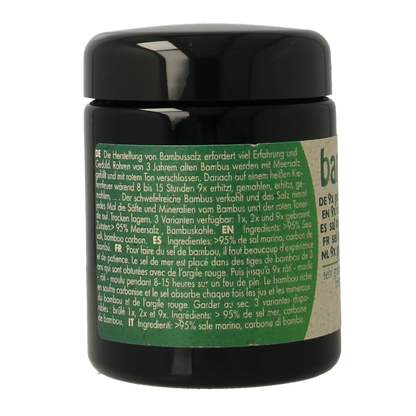 Bambu Salz Bamboezout zeer grof 9x gebrand 270.00 Gram