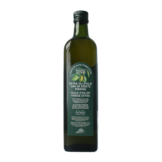 Amanprana Extra olijfolie eerste persing bio 750 Milliliter