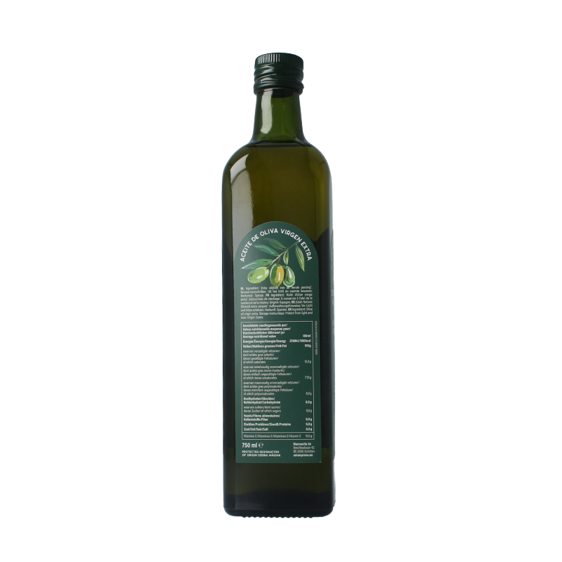 Amanprana Extra olijfolie eerste persing bio 750 Milliliter