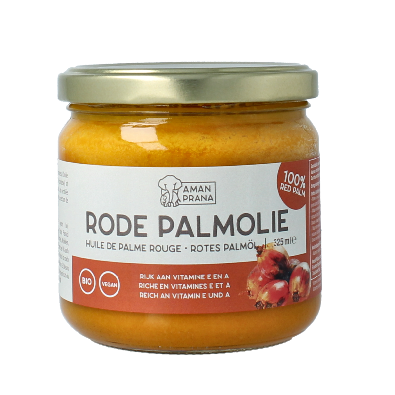 Amanprana Rode palmolie bio 325 Milliliter